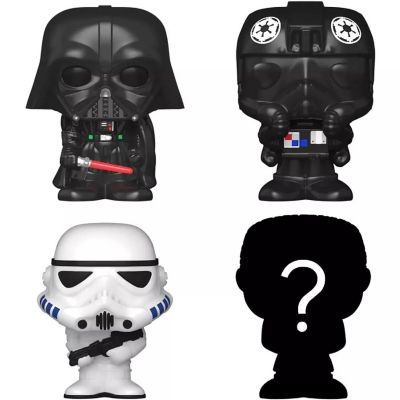 Funko Bitty POP! Star Wars 4-Pack &amp;#8211; Darth Vader, TIE Fighter Pilot, Stormtrooper &amp; Mystery Mini Figure Image 2