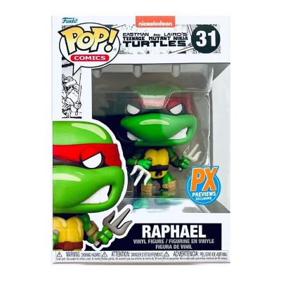 Funko Comics Raphael Teenage Mutant Ninja Turtles PX Previews Pop Figure Image 1