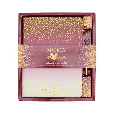 Funko Disney Mickey Mouse Notebook &amp; Berry Glitter Pen Image 3