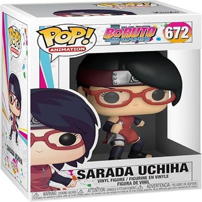 Funko Pop! Animation: Boruto - Sarada Uchiha Vinyl Figure #672 Image 1