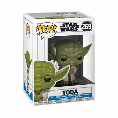 Funko Pop! Bobble Head -  Star Wars the Clone Wars - Yoda Image 1
