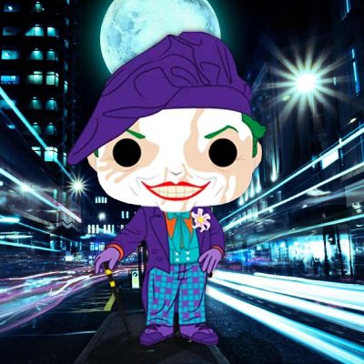 Funko Pop! Dc - Batman 1989 - The Joker - Chase Variant Image 2