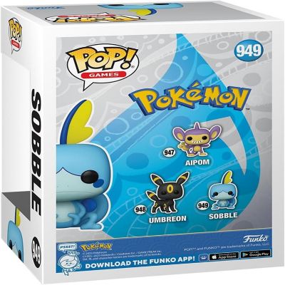 Funko Pop! Games: Pokemon - Sobble Vinyl Figure Image 2