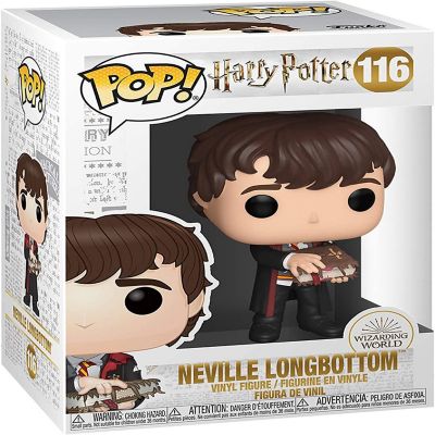Funko Pop! Harry Potter - Neville Longbottom with Monster Book Image 2