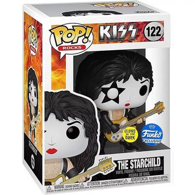 Funko POP! KISS: The Starchild - Glow in The Dark Collectible -Funko Exclusive Image 1