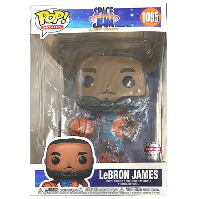 Funko Pop LeBron James Space Jam Legacy Jumbo 10" #1095 Basketball Figure Image 1
