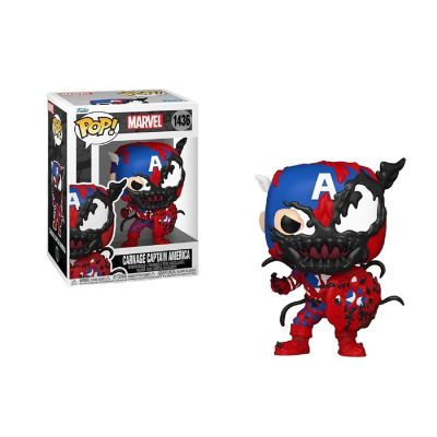 Funko Pop! Marvel Carnage: Captain America #1436 Image 1