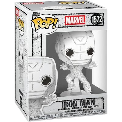 Funko Pop! Marvel Sketched: Iron Man #1572 Image 2