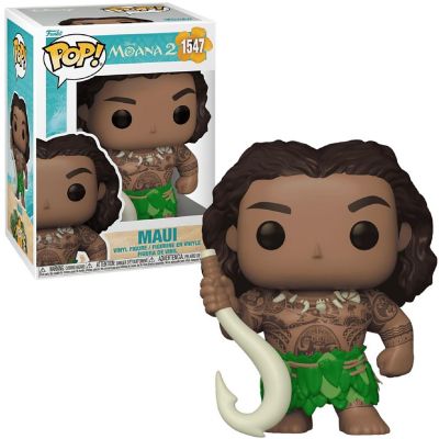 Funko Pop! Moana 2: Maui with Fish Hook #1547 Image 1