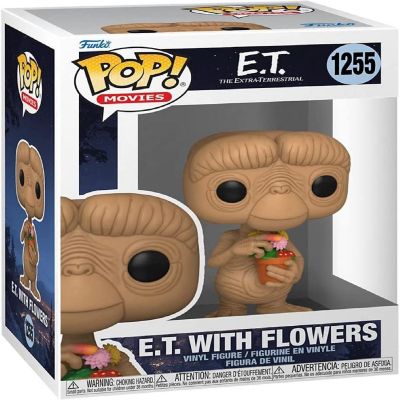 Funko Pop! Movies: E.T. The Extra-Terrestrial - E.T. with Flowers Image 2