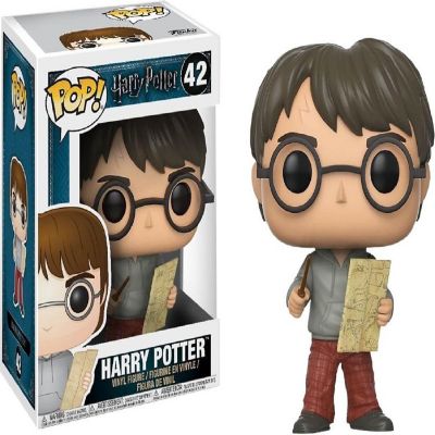 Funko Pop! Movies: Potter-Harry W/ Marauders Map Vinyl Figure Image 1