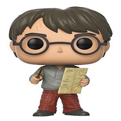 Funko Pop! Movies: Potter-Harry W/ Marauders Map Vinyl Figure Image 1