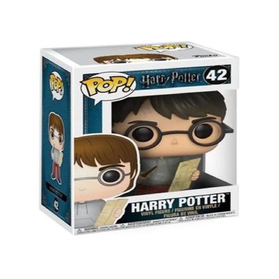 Funko Pop! Movies: Potter-Harry W/ Marauders Map Vinyl Figure Image 2