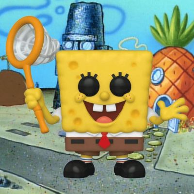 Funko Pop! Nickelodeon - SpongeBob SquarePants - With Net Image 1