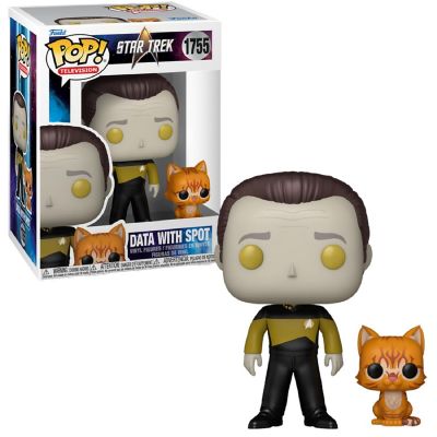 Funko Pop! Star Trek Voyager: Data with Spot  #1755 Image 1