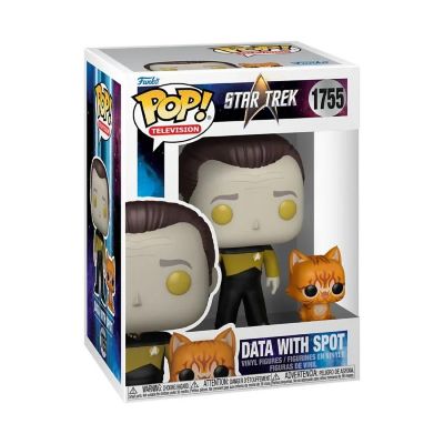 Funko Pop! Star Trek Voyager: Data with Spot  #1755 Image 2