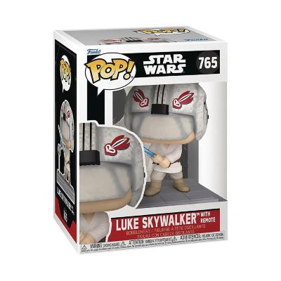 Funko Pop! Star Wars: Luke Skywalker with Remote #765 Image 2