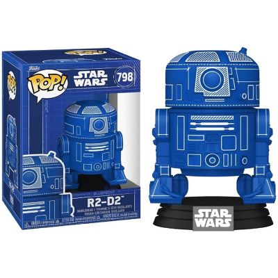 Funko Pop! Star Wars R2-D2 Blueprint #798 Image 1