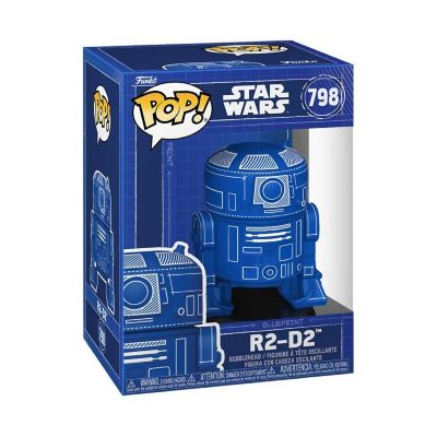 Funko Pop! Star Wars R2-D2 Blueprint #798 Image 2