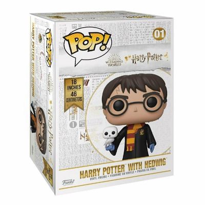 Funko Pop! Vinyl Figure - Harry Potter - Harry with Hedwig 18 inch Image 1