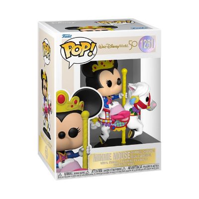 Funko Pop! Vinyl Figure Minnie Mouse on Carrousel Walt Disney World 50th 1251 Image 1