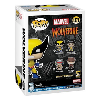 Funko Pop! Wolverine 50 Years, Classic #1371 Image 2