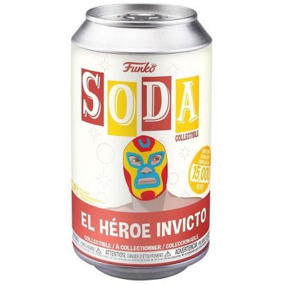 Funko Soda Luchadores Lucha Libre Iron Man El Heroe Invicto Figure Image 1