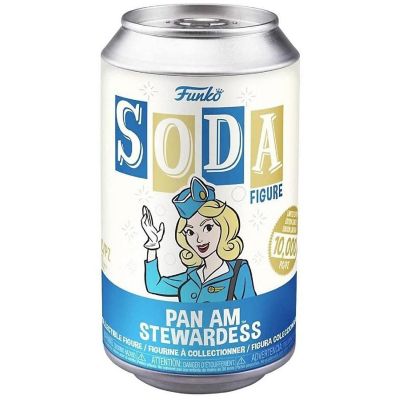 Funko Soda Pan Am Stewardess Retro Flight Attendant Limited Edition Figure Image 1