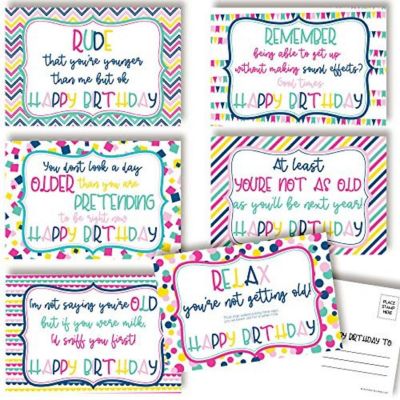 Funny Birthday Postcards 30pcs.by AmandaCreation Image 1