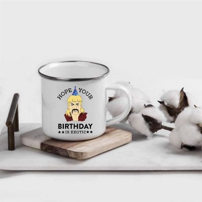 Funny Tiger 11oz Mug, Birthday Is Exotic Image 1