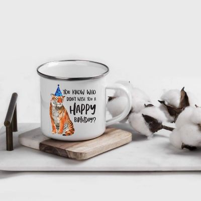 Funny Tiger 11oz Mug, Who Didn't Wish Image 1
