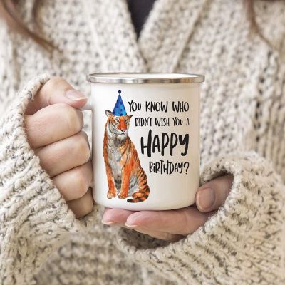 Funny Tiger 11oz Mug, Who Didn't Wish Image 2