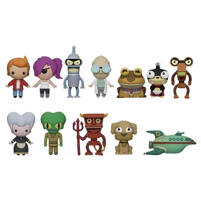 Futurama 3D Figural Foam Bag Clip  1 Random Image 2