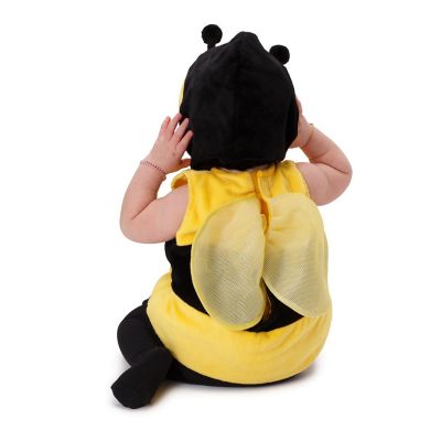 Fuzzy Baby Bee Costume - 0-6 Months Image 1