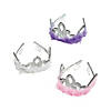 Fuzzy Tiaras- 12 Pc. Image 1