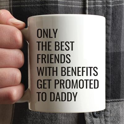 FWB Promoted to Daddy Ceramic Mug Image 1