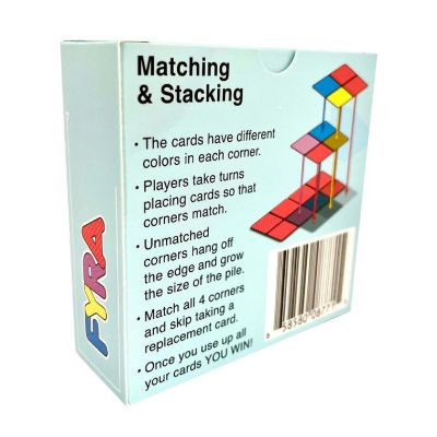 Fyra Matching & Stacking Card Game  1-4 Players Image 1