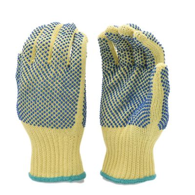G & F Products PVC Dotted Knit Cut Resistant Work Gloves Image 1