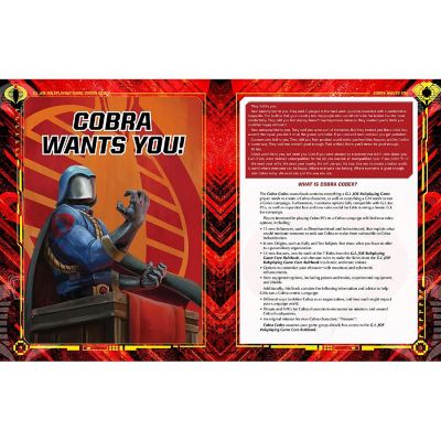 G.I. Joe Roleplaying Game Cobra Codex Sourcebook Image 1