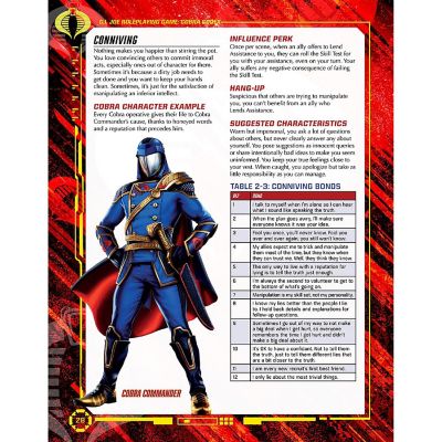 G.I. Joe Roleplaying Game Cobra Codex Sourcebook Image 2