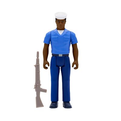 G.I. Joe Sailor Blueshirt Clean-Shaven African American Navy Serviceman Figure Super7 Image 1