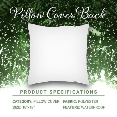 G128 18 x 18 In Christmas Farmhouse Cookie Waterproof Pillow, Set of 4 Image 3