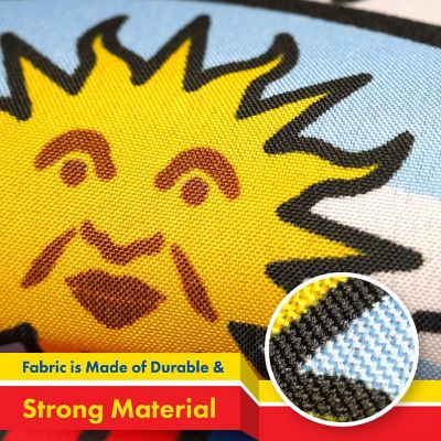 G128 3x5 Ft Printed 150D Polyester Ecuador Flag Image 3