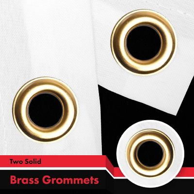 G128 3x5ft 1PK Pan African Printed 150D Polyester Brass Grommets Flag Image 1