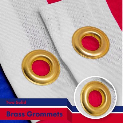 G128 3x5ft 1PK Samoa Printed 150D Polyester Brass Grommets Flag Image 1