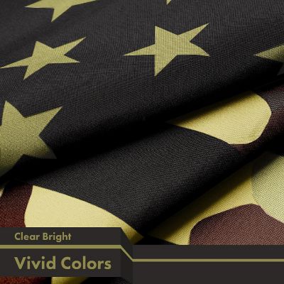 G128 3x5ft 2PK USA Camouflage 150D Polyester Flag Image 2