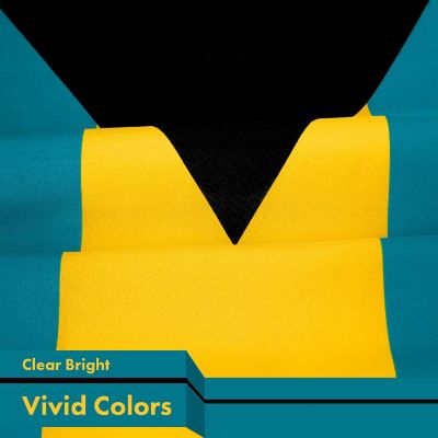 G128 3x5ft Bahamas 150D Polyester Flag Image 2