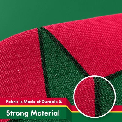 G128 3X5Ft Dominica 150D Polyester Flag Image 3