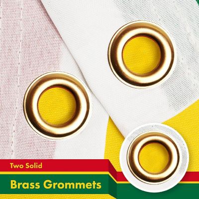 G128 3X5Ft Ghana 150D Polyester Flag Image 1