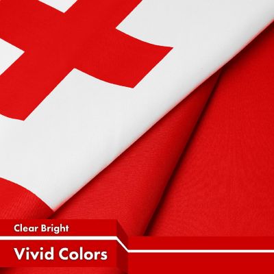 G128 3X5Ft Tonga 150D Polyester Flag Image 2